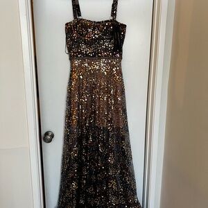 Bronx and Banco - Midnight Noir Gown